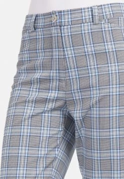 HELMIDGE Femme Chino Grau Hellblau -HELMIDGE Soldes Boutique 9509c50e1631461ba41e674640825e33