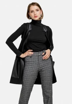 HELMIDGE Veste Sans Manches Schwarz Femme