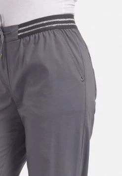 HELMIDGE GLITZEREFFEKT Pantalon Classique Dunkel Grau Femme -HELMIDGE Soldes Boutique 96296ca66279478fa3991ec7d7809104