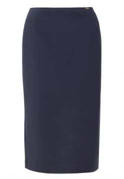 HELMIDGE Femme Jupe Crayon Blau -HELMIDGE Soldes Boutique 9629ce6202f14a85a710d40d04436141