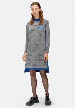 HELMIDGE Femme Robe De Jour Blau