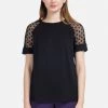 HELMIDGE Femme KURZARMBLUSE BLUSE Blouse Schwarz -HELMIDGE Soldes Boutique 976bfc5d2fa44c29a3d2d659c632a6b3
