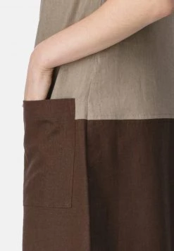 HELMIDGE Robe De Jour Braun Femme -HELMIDGE Soldes Boutique 98de1095b29644f38a60e7a547762120