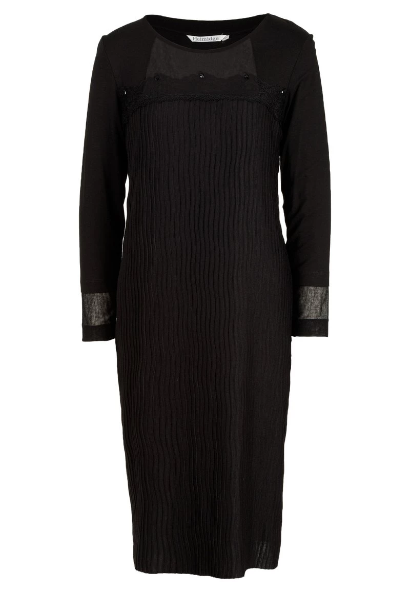 HELMIDGE Robe De Jour Schwarz Femme 8 HELMIDGE Robe De Jour Schwarz Femme – Image 6