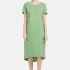HELMIDGE Femme Robe De Jour Hellgrün -HELMIDGE Soldes Boutique 9921a430874744288c41aa1352dd2b98