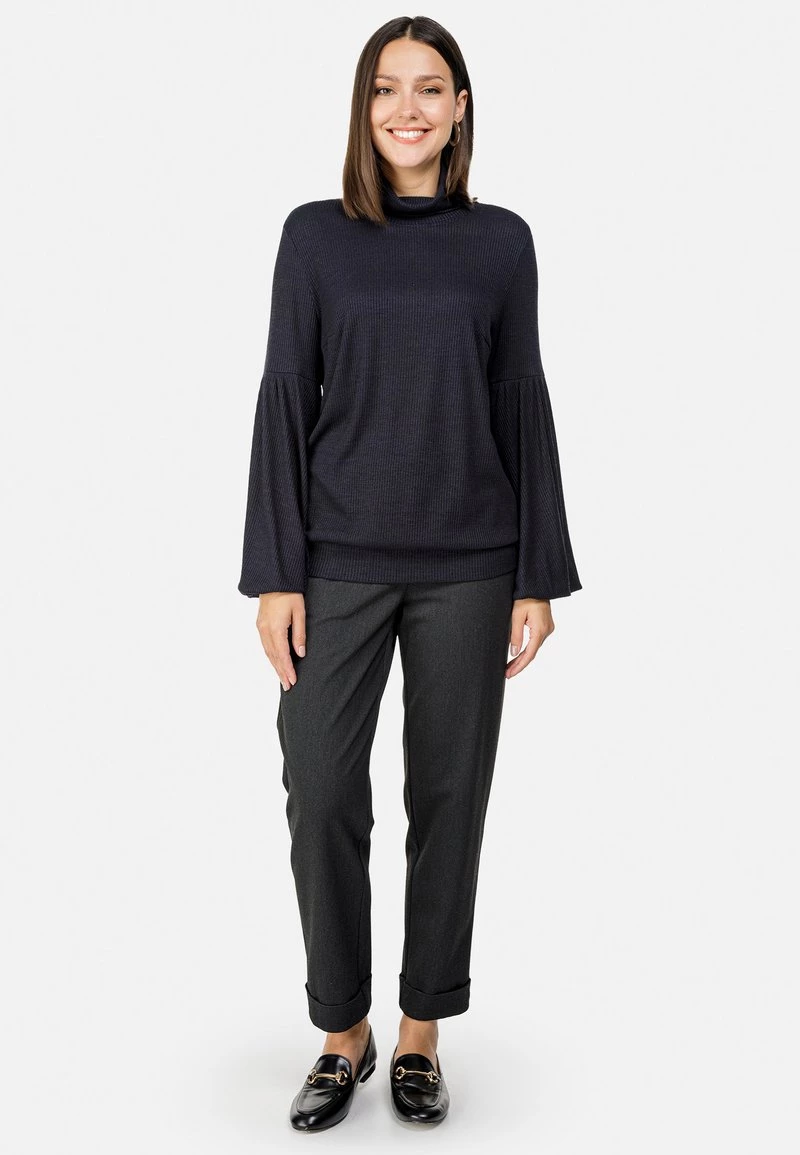 HELMIDGE Femme Pantalon Classique Dunkel Grau 4 HELMIDGE Femme Pantalon Classique Dunkel Grau – Image 2