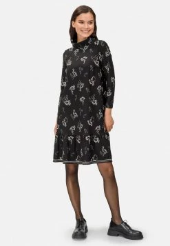 HELMIDGE Robe De Jour Schwarz Femme