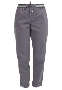 HELMIDGE GLITZEREFFEKT Pantalon Classique Dunkel Grau Femme -HELMIDGE Soldes Boutique 99b4f2715340432f8ed437cb17f1822d