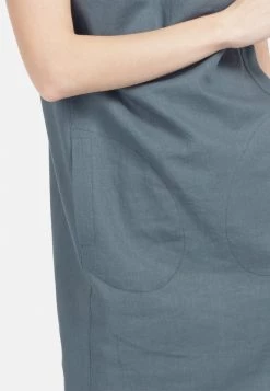 HELMIDGE Femme Robe De Jour Dunkel Grun -HELMIDGE Soldes Boutique 9a13c920d0294dbb82999ebfd56348d1