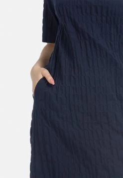 HELMIDGE Femme ETUIKLEID Robe De Jour Dunkel Blau -HELMIDGE Soldes Boutique 9c679854b5c243d093ba133c903ffbc3