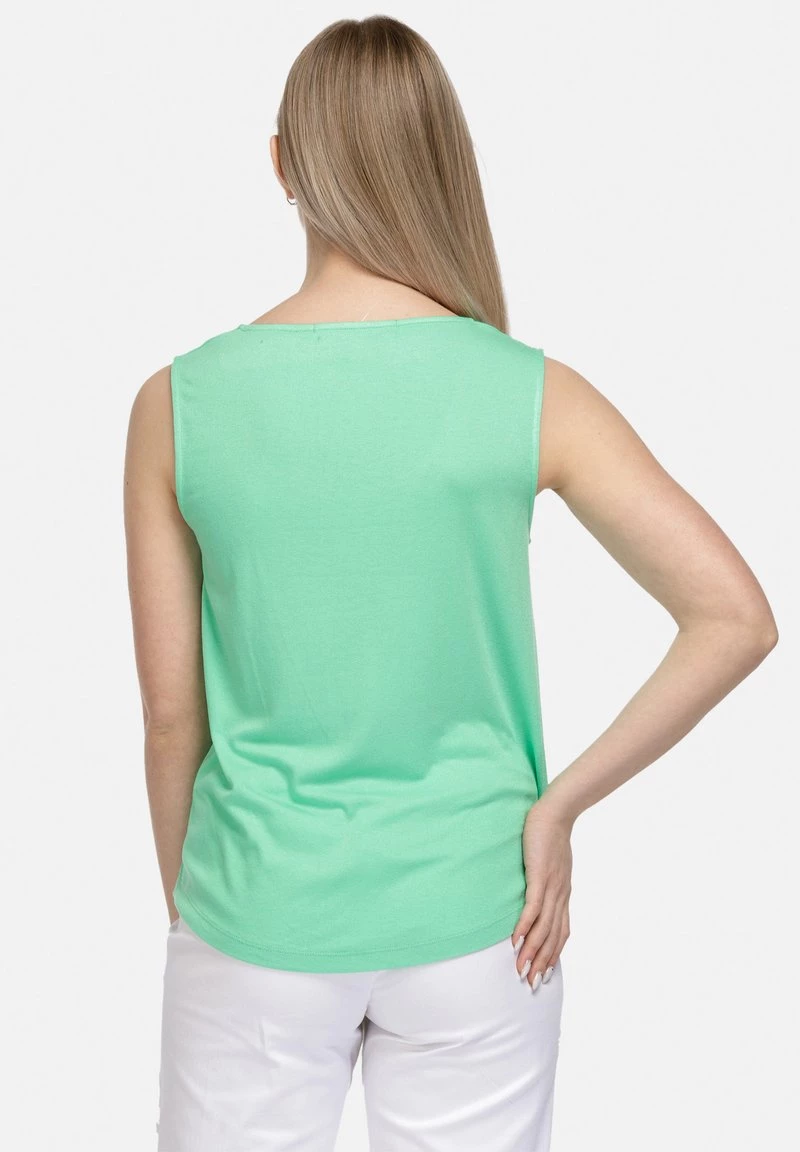 HELMIDGE Femme Débardeur Light Green 4 HELMIDGE Femme Débardeur Light Green – Image 2