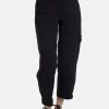 HELMIDGE Femme Pantalon Cargo Schwarz -HELMIDGE Soldes Boutique 9d38cd49c3c0472eb985c63a3253bcb8