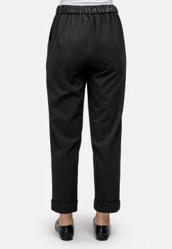 HELMIDGE Pantalon Classique Schwarz Femme -HELMIDGE Soldes Boutique 9d3aa449ed5447eab5817c51c8a059b1