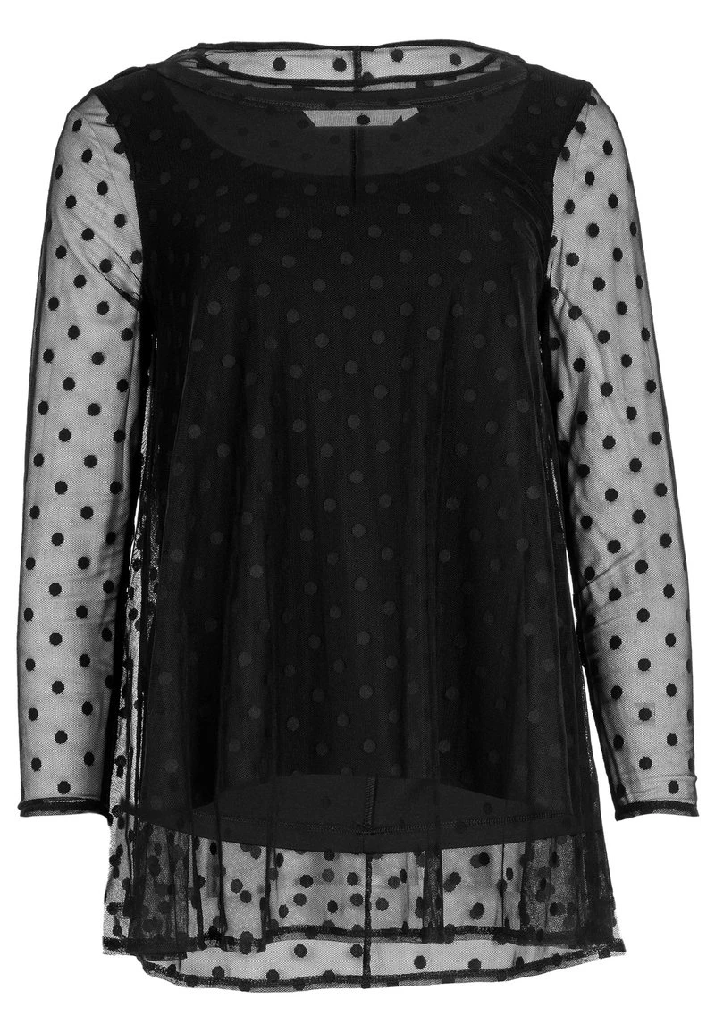 HELMIDGE Blouse Schwarz Femme 7 HELMIDGE Blouse Schwarz Femme – Image 5