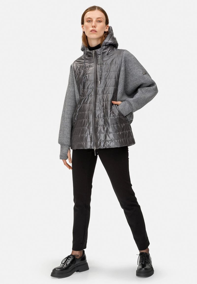 HELMIDGE Veste Mi Saison Grau Femme 4 HELMIDGE Veste Mi Saison Grau Femme – Image 2