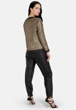 HELMIDGE Femme Blouson Bomber Beige -HELMIDGE Soldes Boutique 9ddbfda5322248efa38a57034dc59618