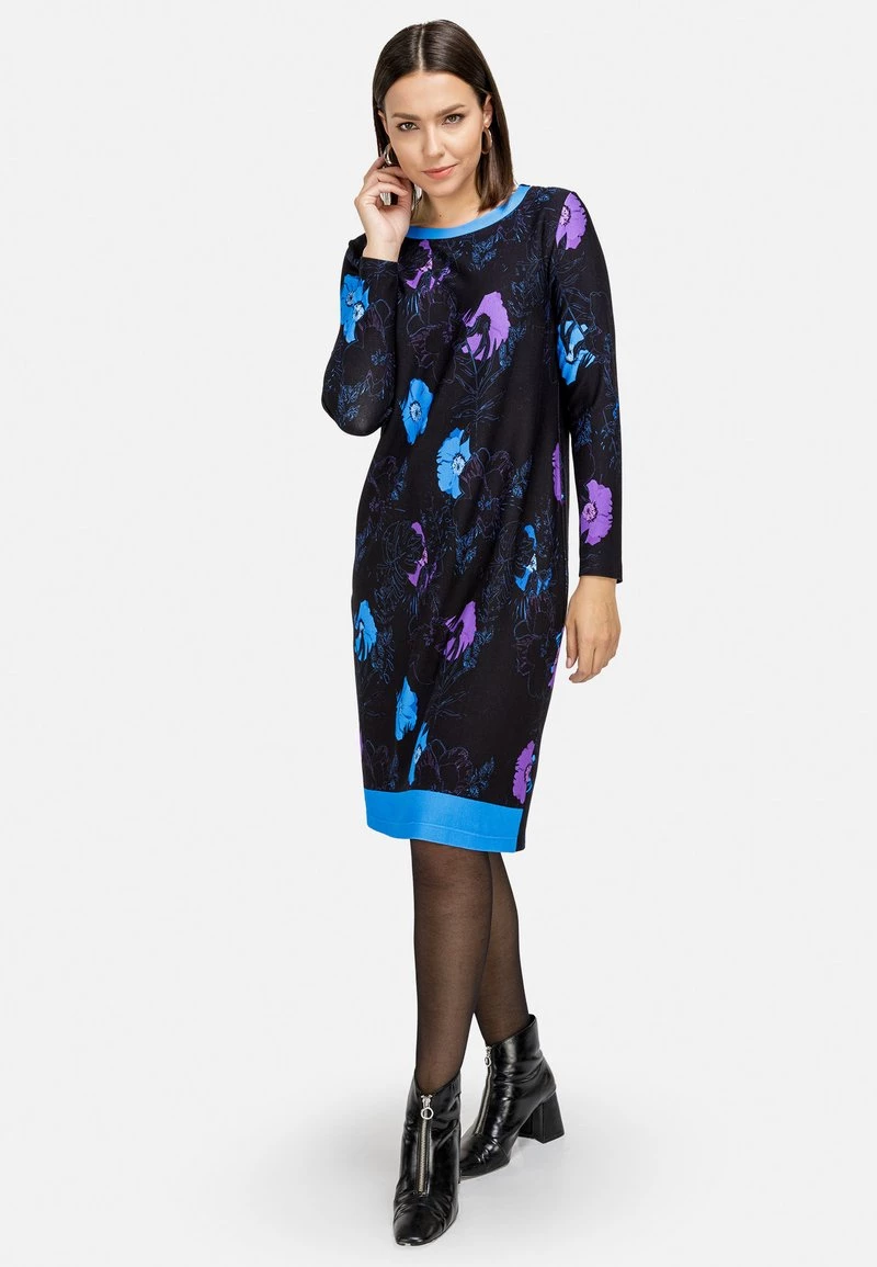 HELMIDGE Robe Chemise Dunkel Blau Femme 7 HELMIDGE Robe Chemise Dunkel Blau Femme – Image 5