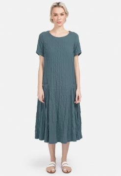 HELMIDGE Femme Robe De Jour Dark Green