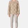 HELMIDGE Femme Blouson Bomber Beige -HELMIDGE Soldes Boutique a18e6d4c4df64992a21dfdaf6a62d098