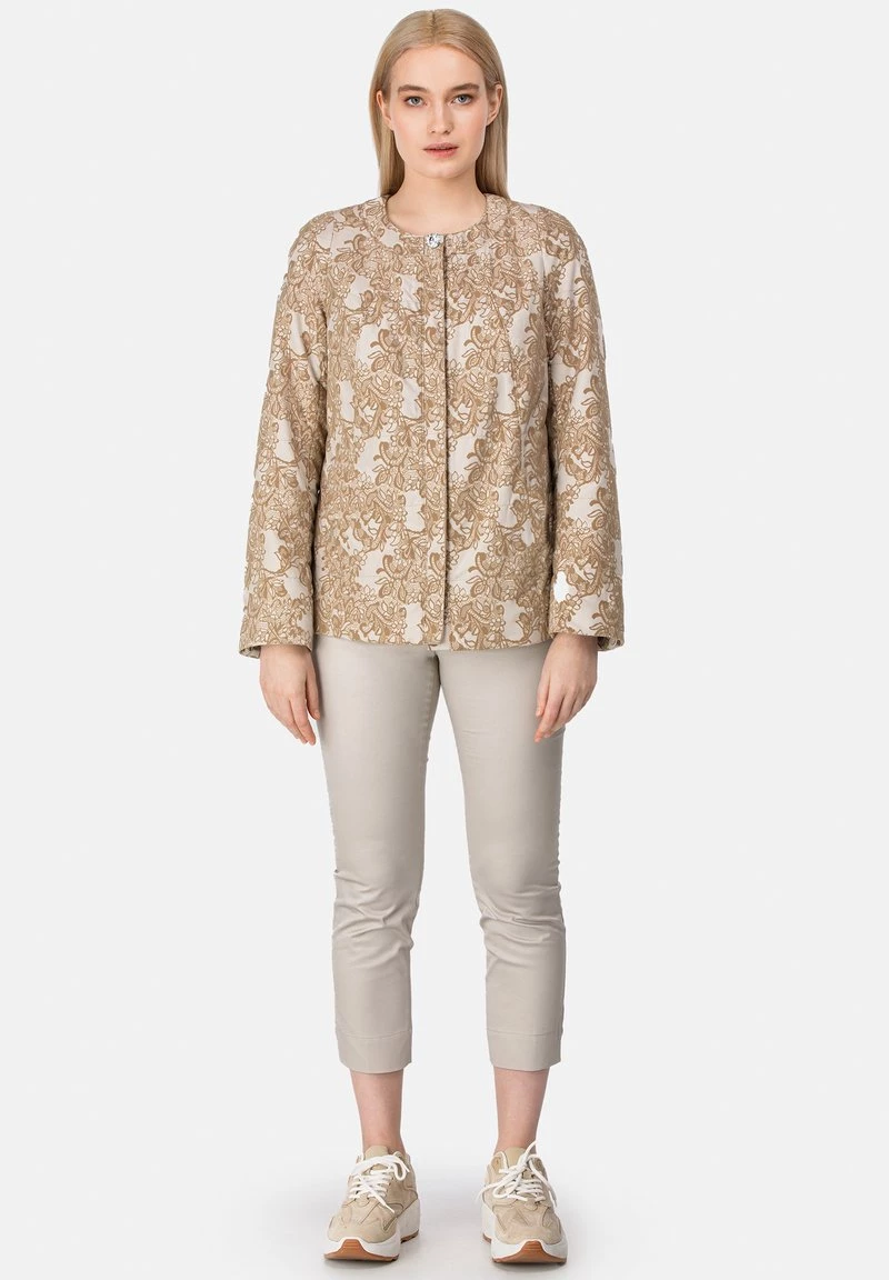 HELMIDGE Femme Blouson Bomber Beige 3 HELMIDGE Femme Blouson Bomber Beige