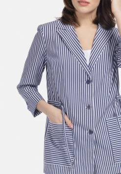 HELMIDGE Blazer Blau Femme -HELMIDGE Soldes Boutique a281853f47dc488eb48dd1372d687190