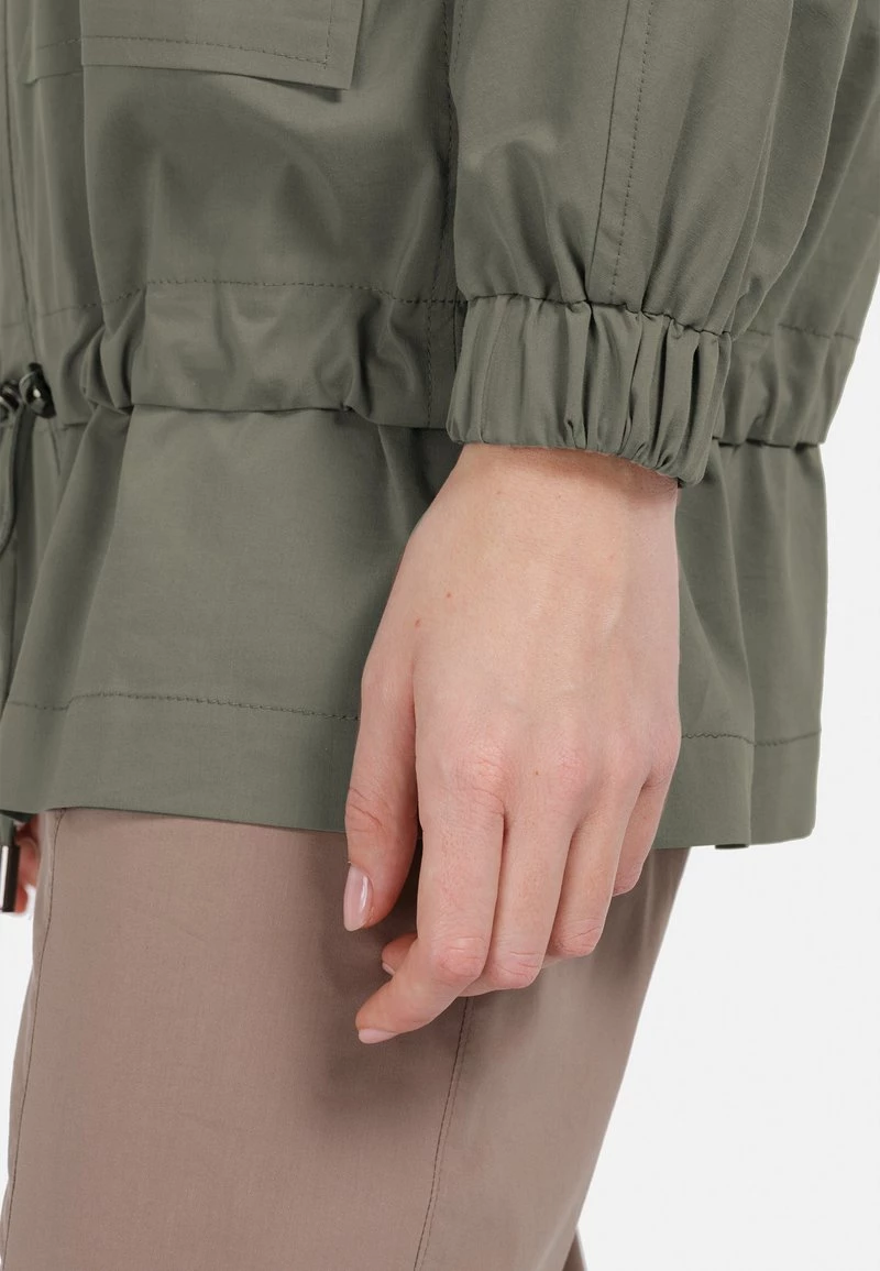 HELMIDGE Femme Veste Légère Khaki 5 HELMIDGE Femme Veste Légère Khaki – Image 3