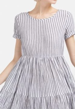 HELMIDGE Femme Robe De Jour Hellgrau -HELMIDGE Soldes Boutique a5750101a7de44cc872376aac75bddaf