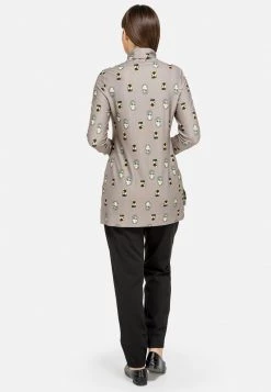 HELMIDGE T Shirt à Manches Longues Beige Femme -HELMIDGE Soldes Boutique a58f1553c4ad4d948f00d150e94987c9