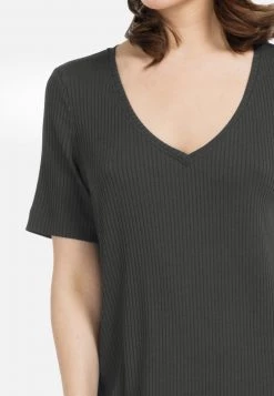 HELMIDGE Femme Robe Fourreau Dunkel Khaki -HELMIDGE Soldes Boutique a66cfb117fa749819b5563496b8fe574