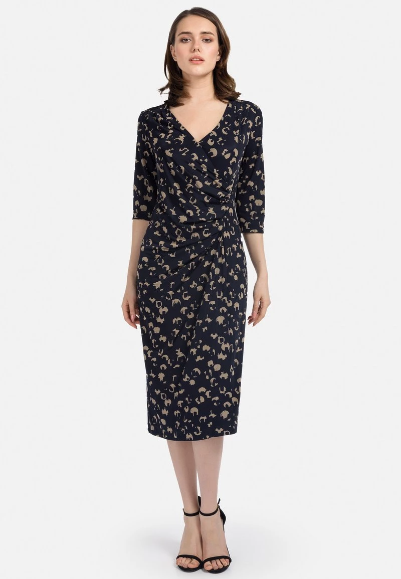 HELMIDGE Robe Fourreau Dunkel Blau Femme 3 HELMIDGE Robe Fourreau Dunkel Blau Femme