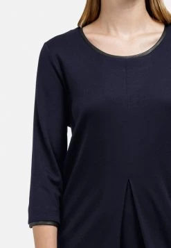 HELMIDGE Robe De Jour Dunkel Blau Femme -HELMIDGE Soldes Boutique a7722ffcb46f4bc1990477b3bd14e317