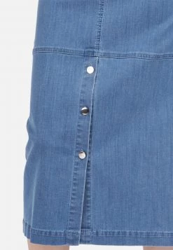 HELMIDGE Jupe Crayon Blau Femme -HELMIDGE Soldes Boutique aaa43afbddef4883b610674ee1713764