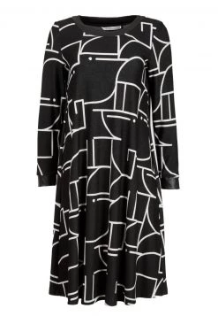 HELMIDGE Femme Robe De Jour Schwarz -HELMIDGE Soldes Boutique aaea480b207a4d0c86e99d694e9f847c