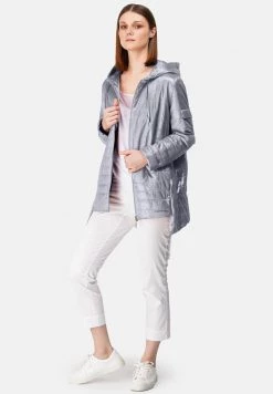 HELMIDGE Femme Parka Hellgrau