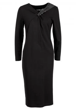 HELMIDGE Femme Robe Fourreau Schwarz -HELMIDGE Soldes Boutique ae4f2571e5914d4e9b84214363190e2c