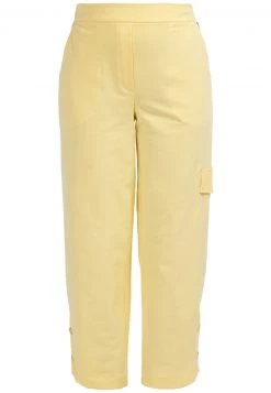 HELMIDGE Pantalon Cargo Zitrone Femme -HELMIDGE Soldes Boutique afc3782fa1ef435f8dff793dfa55df73