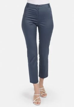 HELMIDGE Pantalon Classique Dunkel Grun Femme