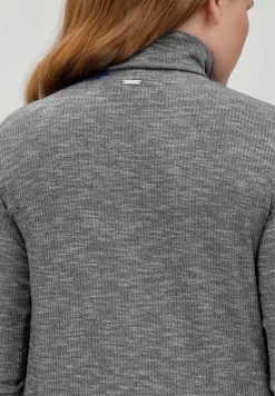 HELMIDGE Femme Pullover Grau -HELMIDGE Soldes Boutique b107146f4ab44914896407fa059cfe40