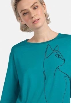 HELMIDGE Femme T Shirt à Manches Longues Aquamarin 12 HELMIDGE Femme T Shirt à Manches Longues Aquamarin -HELMIDGE Soldes Boutique b497a584ad0148d2b6486e8d6cb93688
