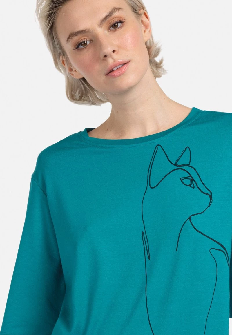 HELMIDGE Femme T Shirt à Manches Longues Aquamarin 6 HELMIDGE Femme T Shirt à Manches Longues Aquamarin – Image 4