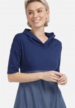 HELMIDGE Robe De Jour Schmalband Blau Femme -HELMIDGE Soldes Boutique b590930d29d44cd09dfde969190a6b9a