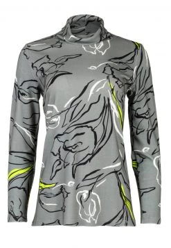 HELMIDGE Femme T Shirt Imprimé Grau -HELMIDGE Soldes Boutique b5b5a63446b74dc08fbb94a4a3fec3ab