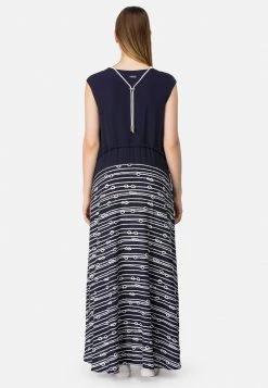 HELMIDGE Robe Longue Blau Femme -HELMIDGE Soldes Boutique b608d4d5fd5543a38df9888e3f6bbd95