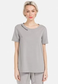 HELMIDGE Femme T Shirt Imprimé Grau