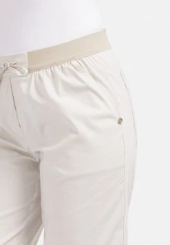 HELMIDGE Femme GLITZEREFFEKT Pantalon Classique Hellbeige -HELMIDGE Soldes Boutique b8a154494982456da1d32152648be642