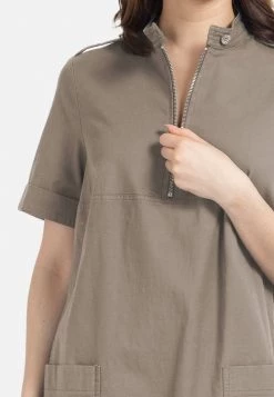 HELMIDGE Femme Robe De Jour Beige -HELMIDGE Soldes Boutique b96dfd89f72e4f1a9b8592c4e41cdbc5