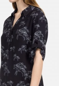 HELMIDGE Robe Chemise Schwarz Femme -HELMIDGE Soldes Boutique ba8651d7285a4db19db1c405a7fd3d5f