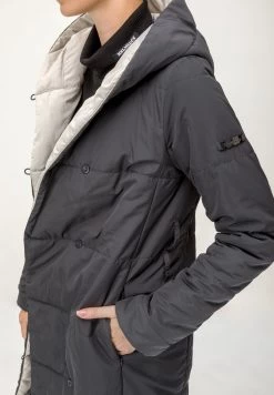 HELMIDGE Veste D'hiver Dunkel Khaki Femme -HELMIDGE Soldes Boutique bab4ccc3ed814db0a8407ea631a653ed