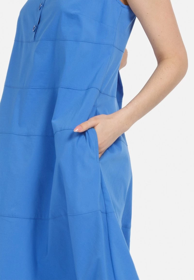 HELMIDGE Femme Robe De Jour Hellblau 7 HELMIDGE Femme Robe De Jour Hellblau – Image 5