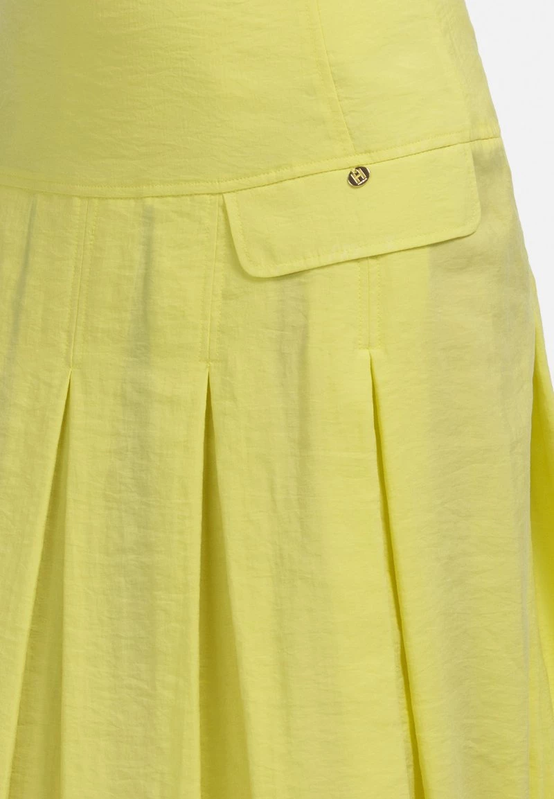 HELMIDGE Femme Jupe Plissée Gelb 7 HELMIDGE Femme Jupe Plissée Gelb – Image 5